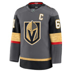 Mark Stone Vegas Golden Knights  Alternate Premium Jersey - Gray/White/Gold