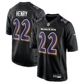 Derrick Henry Baltimore Ravens Nike Fashion Jersey - Carbon Black