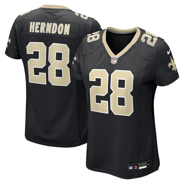 Tre Herndon New Orleans Saints Nike Women's  Game Jersey -  Black