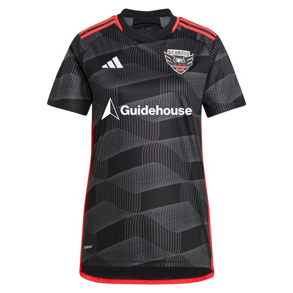 Lucas Bartlett D.C. United adidas Women's 2024 The Icon Kit Replica Player Jersey - Black