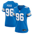 Kyle Peko Detroit Lions Nike Women's Game Jersey -  Blue