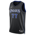 Luka Dončić Dallas Mavericks Nike Unisex 2023/24 Swingman Jersey - Black - City Edition