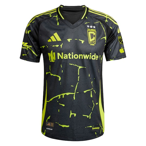 Darlington Nagbe Columbus Crew adidas 2025 The Goosebumps Kit Authentic Player Jersey - Black