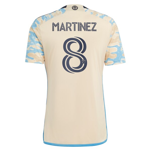 Jose Martinez Philadelphia Union adidas 2024 For Philly Replica Jersey - Tan