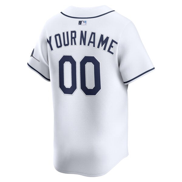Tampa Bay Rays Nike Home Limited Custom Jersey - White