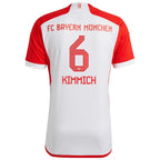 Joshua Kimmich Bayern Munich adidas 2023/24 Home Replica Jersey - White