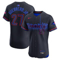Vladimir Guerrero Jr. Toronto Blue Jays Nike 2024 City Connect Elite Player Jersey - Navy