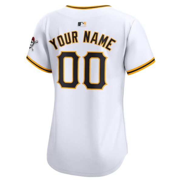 Pittsburgh Pirates Nike Women's Home Limited Custom Jersey - White