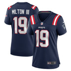 Joe Milton III New England Patriots Nike Women's  Game Jersey -  Navy