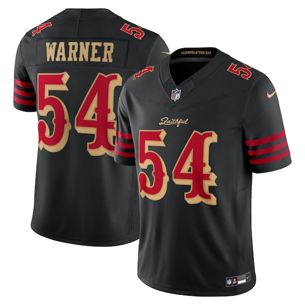 Fred Warner San Francisco 49ers Nike 2025 Rivalries Collection Vapor F.U.S.E Limited Jersey - Black