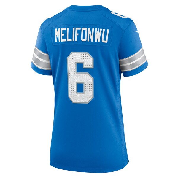Ifeatu Melifonwu Detroit Lions Nike Women's Team Game Jersey -  Blue