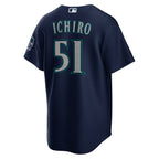 Ichiro Suzuki Seattle Mariners Nike Alternate Replica Player Jersey - Navy