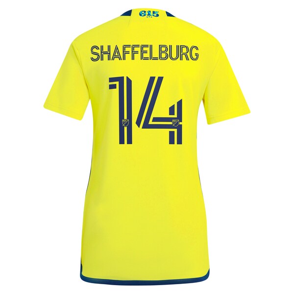 Jacob Shaffelburg Nashville SC adidas Women's 2024 The 615 Kit Replica Player Jersey - Yellow/Black