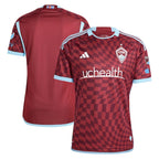 Colorado Rapids adidas 2024 One Flag Kit Authentic Jersey - Burgundy
