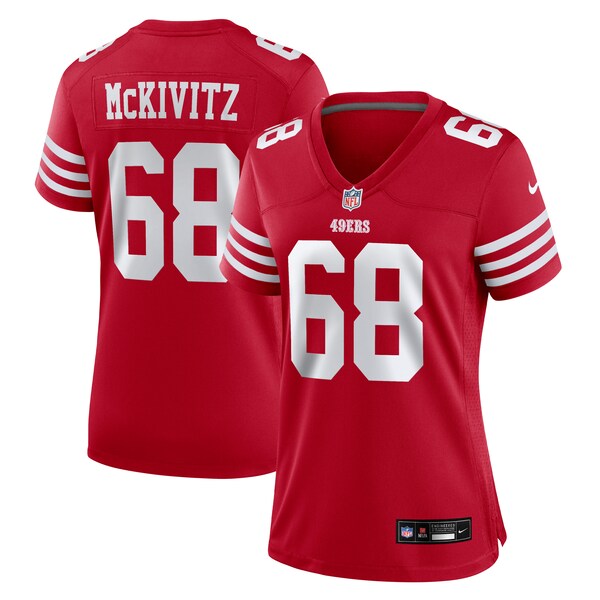 Colton McKivitz San Francisco 49ers Nike Women's  Game Jersey -  Scarlet