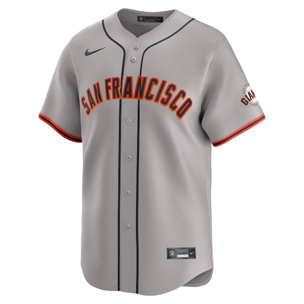Blake Snell San Francisco Giants Nike Away Limited Jersey - Gray/Cream
