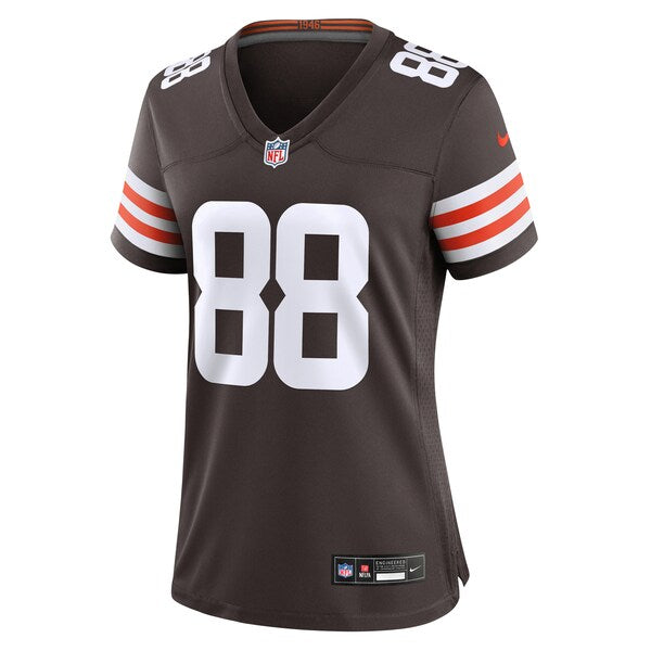 Jordan Akins Cleveland Browns Nike Women's  Game Jersey -  Brown