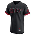 Cincinnati Reds Nike City Connect Elite Jersey - Black