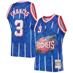 Steve Francis Houston Rockets Hardwood Classics 1999/00 Lunar New Year Swingman Jersey - Blue