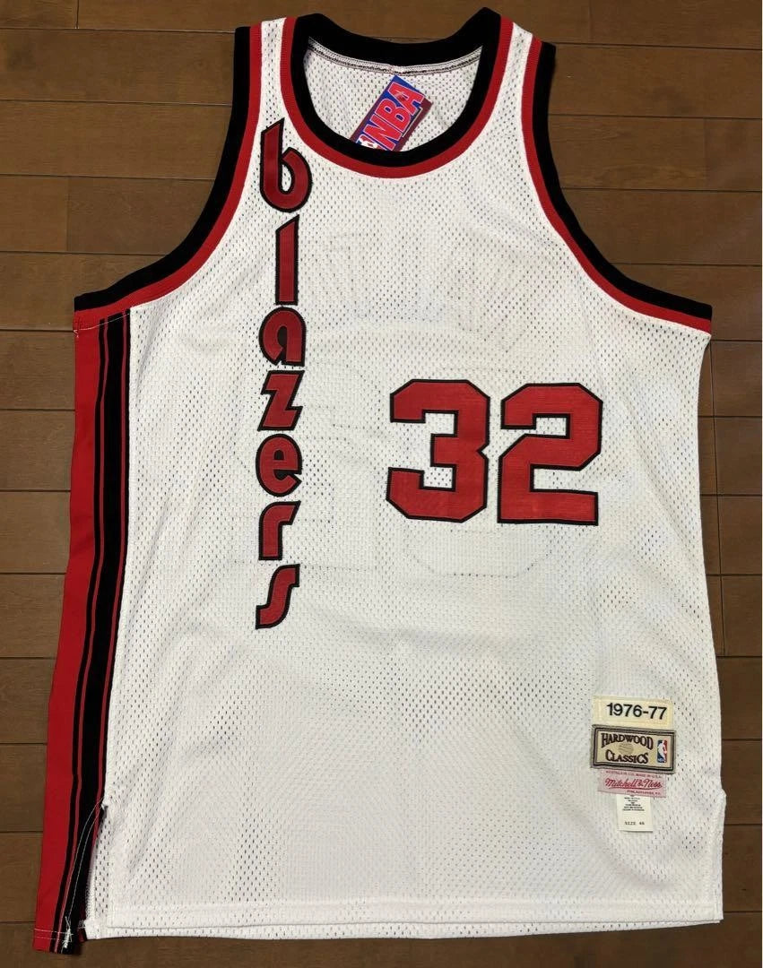Bill Walton Portland Trail Blazers 1976/77 Hardwood Classics Swingman Jersey - White