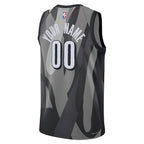 Brooklyn Nets Nike Unisex 2024/25 Custom Swingman Jersey - City Edition - Gray