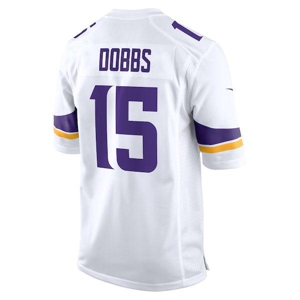 Joshua Dobbs Minnesota Vikings Nike Game Jersey - White