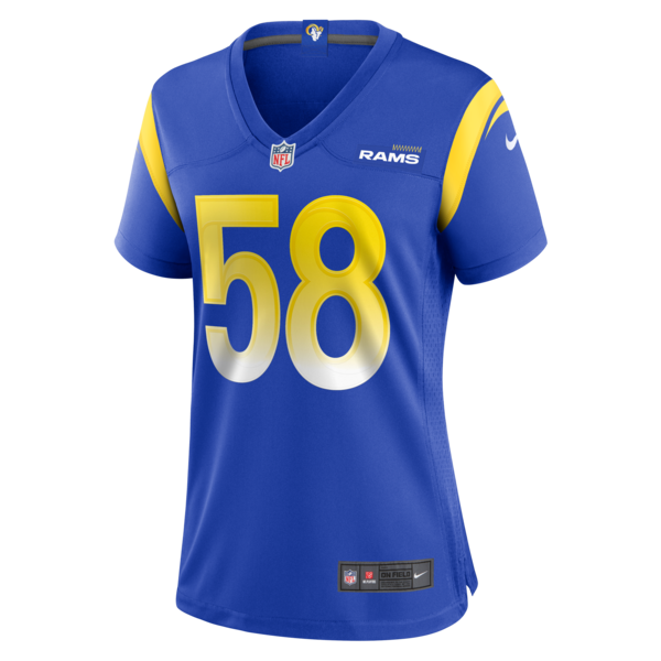 DeAndre Square Los Angeles Rams Nike Women's  Game Jersey - Royal