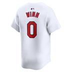 Masyn Winn St. Louis Cardinals Nike Home Limited Player Jersey - White/Gray