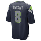Coby Bryant Seattle Seahawks Nike Game Player Jersey - College Navy/Neon Green