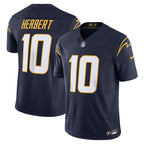 Justin Herbert Los Angeles Chargers Nike Vapor F.U.S.E. Limited Jersey - Navy/Powder Blue/Royal/White