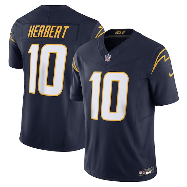 Justin Herbert Los Angeles Chargers Nike Vapor F.U.S.E. Limited Jersey - Navy/Powder Blue/Royal/White