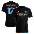 Strahinja Tanasijevic New York City FC adidas 2024 24/7 Kit Replica Player Jersey - Black
