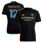 Strahinja Tanasijevic New York City FC adidas 2024 24/7 Kit Replica Player Jersey - Black