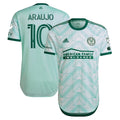 Luiz Araújo Atlanta United FC adidas 2024 The Forest Kit Authentic Player Jersey - Mint