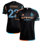 Kevin O'Toole New York City FC adidas 2024 24/7 Kit Authentic Player Jersey – Black