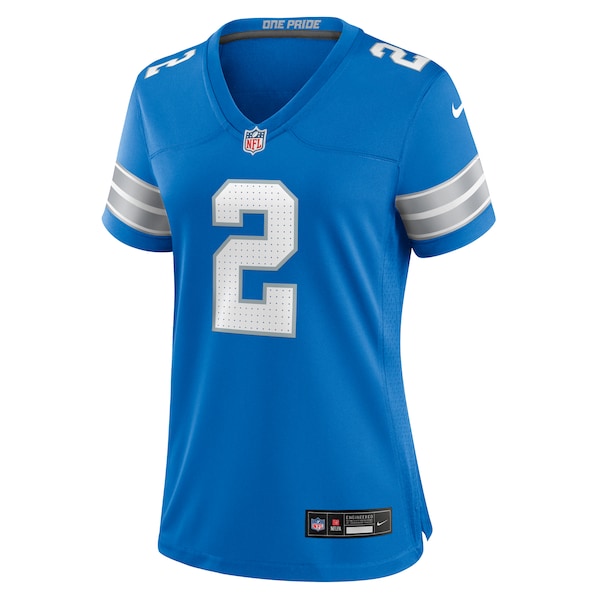 Hendon Hooker Detroit Lions Nike Women's Team Game Jersey -  Blue