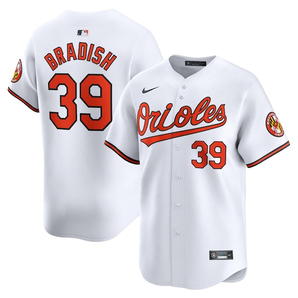 Kyle Bradish Baltimore Orioles Nike Home Limited Player Jersey - White