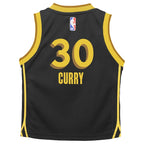 Stephen Curry Golden State Warriors Nike Toddler Swingman Replica Jersey - City Edition - Black