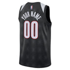 Portland Trail Blazers Nike Unisex 2024/25 Custom Swingman Jersey - City Edition - Black