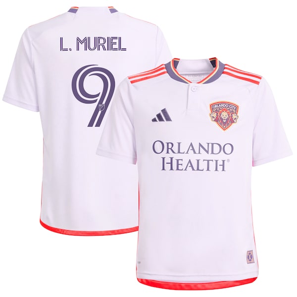 Luis Muriel Orlando City SC adidas Youth 2024 Legacy Kit Replica Player Jersey - Purple