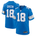 Antoine Green Detroit Lions Nike Team Game Jersey -  Blue
