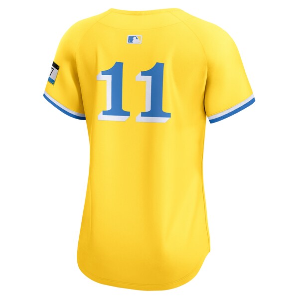 Rafael Devers Boston Red Sox Nike Women's City Connect Limited Player Jersey - Gold