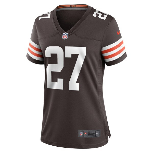 Lorenzo Burns Cleveland Browns Nike Women's Team Game Jersey -  Brown