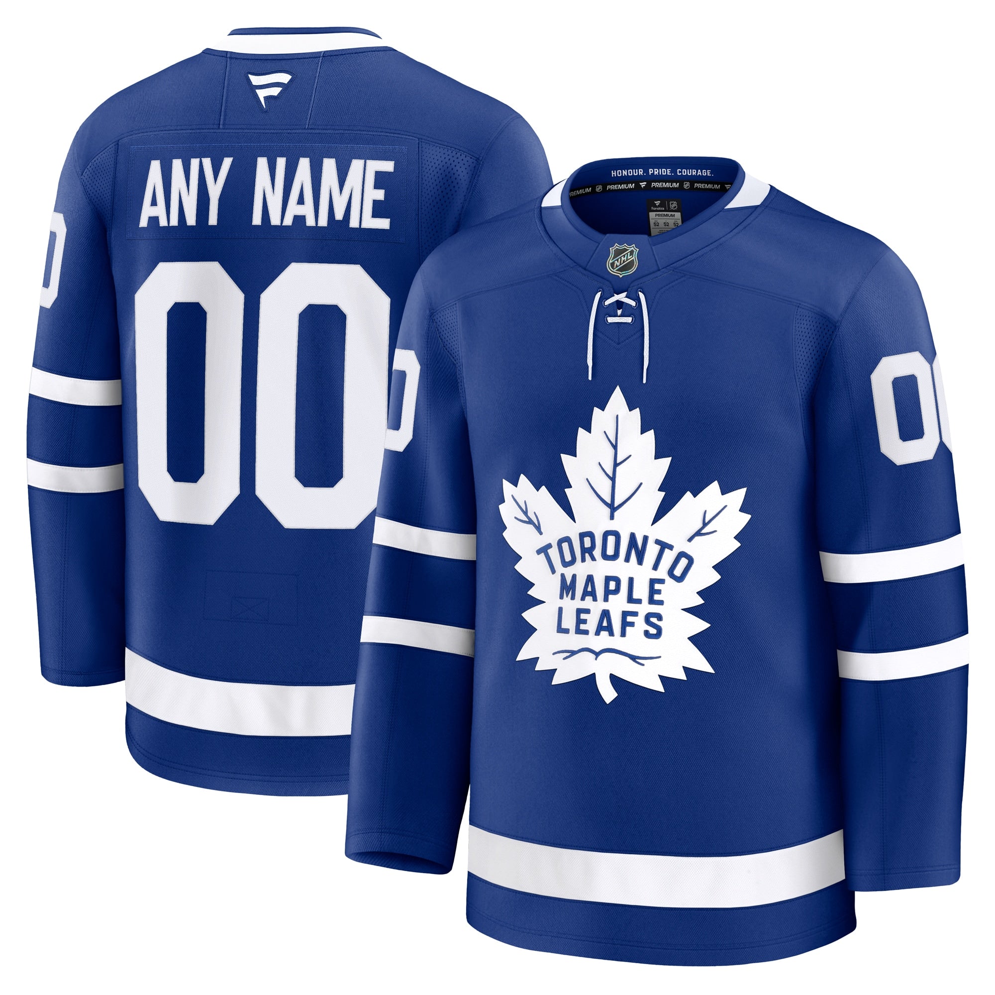 Toronto Maple Leafs  Away Premium Custom Jersey - White/Blue/Black