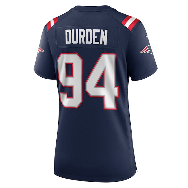 Cory Durden New England Patriots Nike Women's Team Game Jersey -  Navy