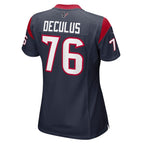Austin Deculus Houston Texans Nike Women's Game Player Jersey - Navy