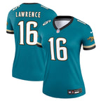 Trevor Lawrence Jacksonville Jaguars Nike Women's Prowler Throwback Legend Jersey - Teal
