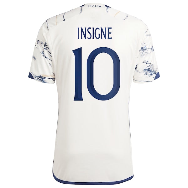 Lorenzo Insigne Italy National Team adidas 2023 Away Replica Jersey - White