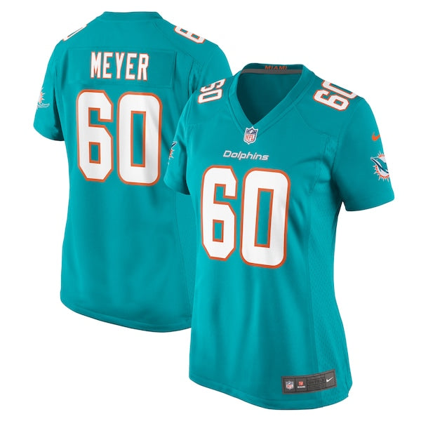 Andrew Meyer Miami Dolphins Nike Women's  Game Jersey -  Aqua