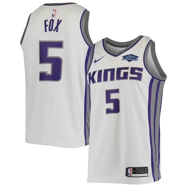 De'Aaron Fox Sacramento Kings Nike Swingman Player Jersey - Association Edition - White